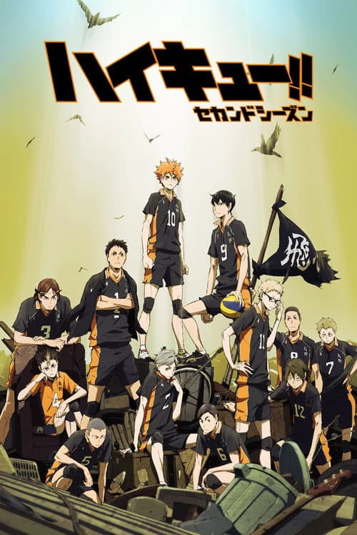 Affiche de Haikyū!! Seconde Saison