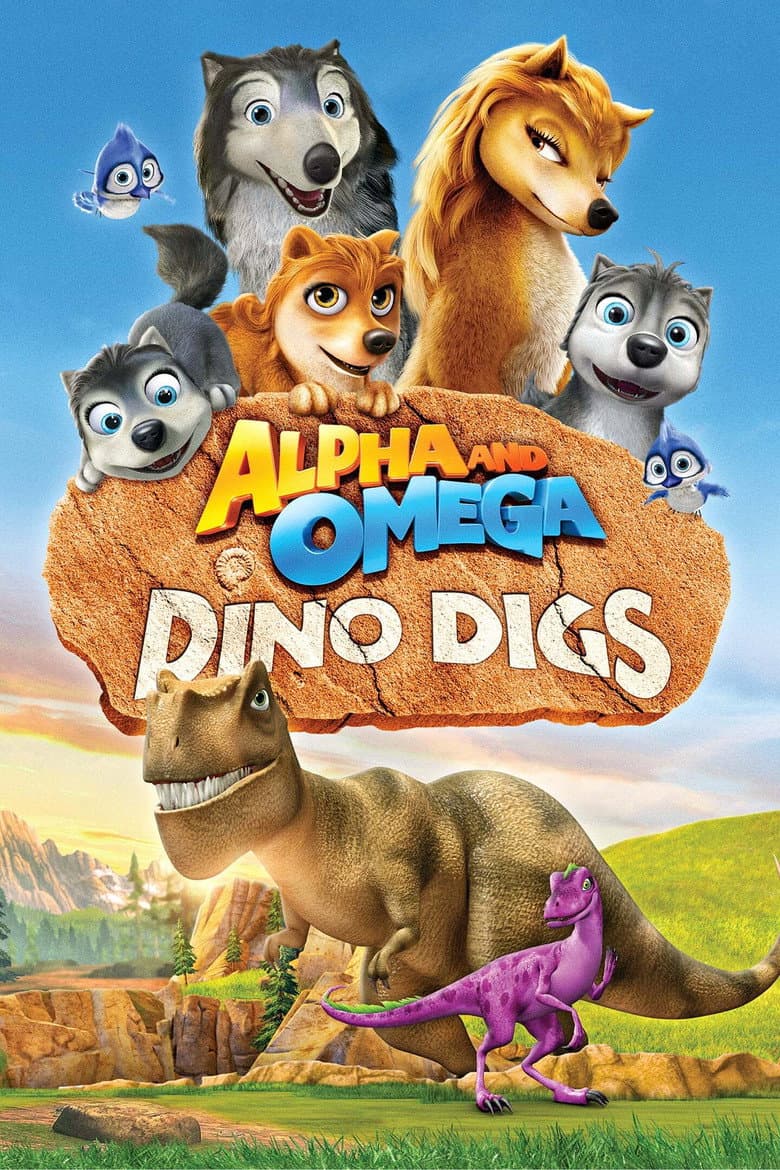 Affiche de Alpha et Oméga 6 : À la recherche des dinos