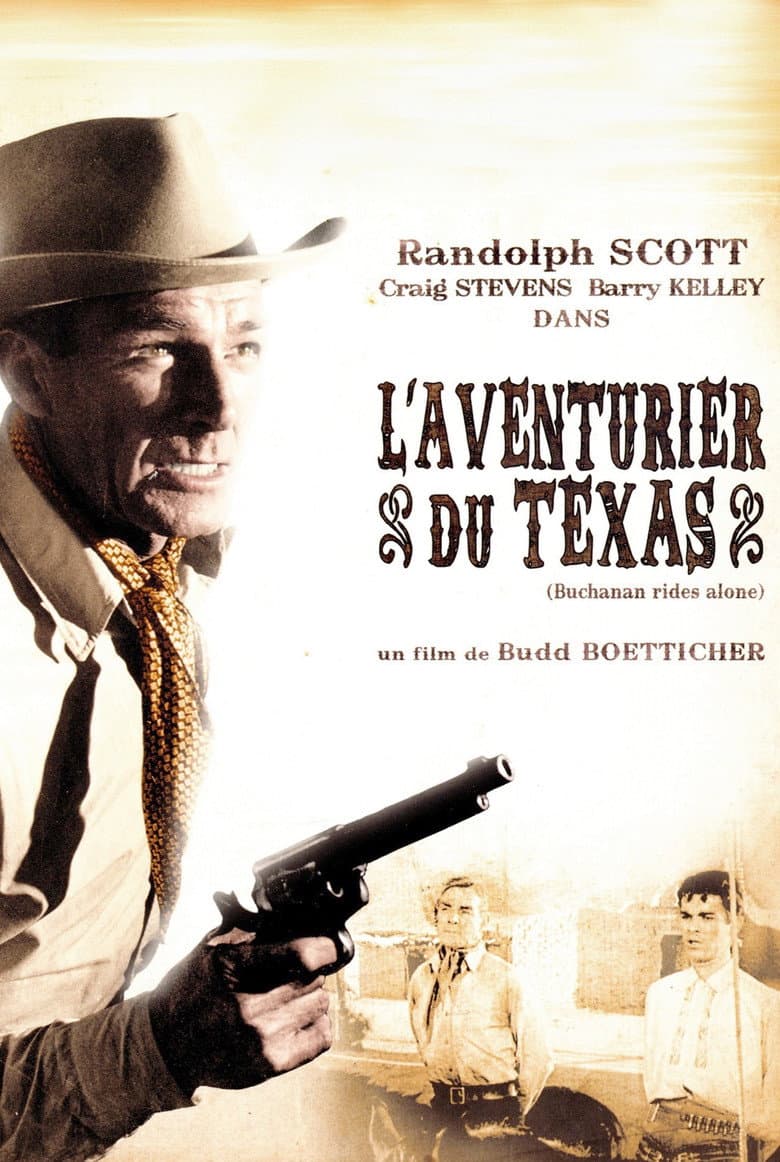 Affiche de L'Aventurier du Texas