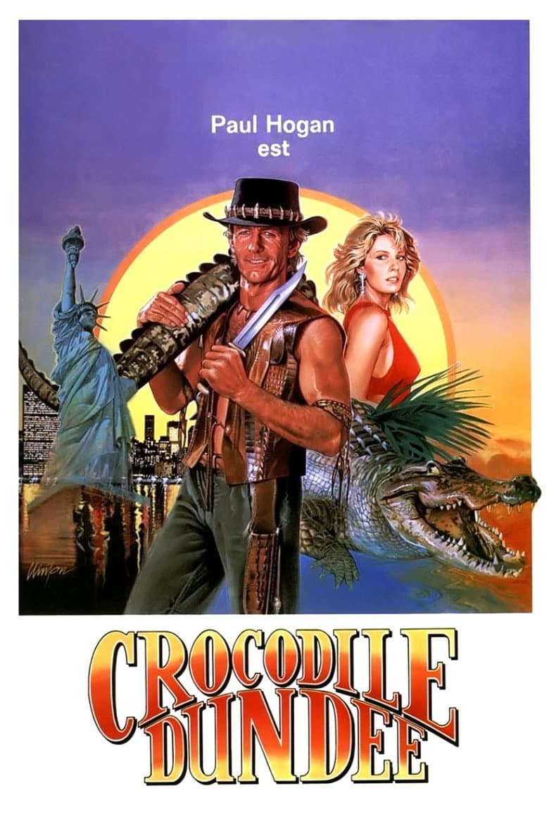 Affiche de Crocodile Dundee