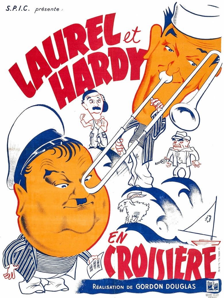 Affiche de Laurel Et Hardy - En croisière