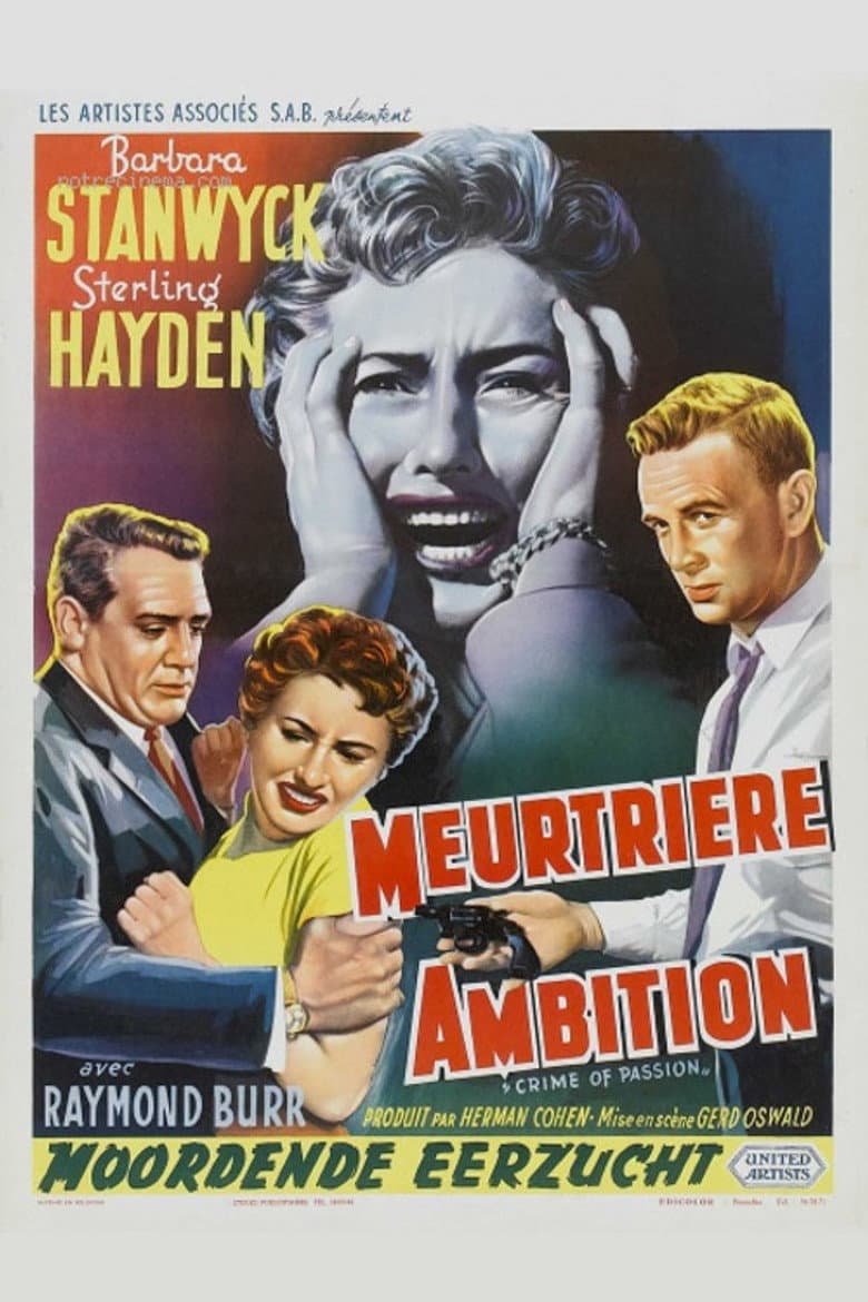 Affiche de Meurtrière ambition