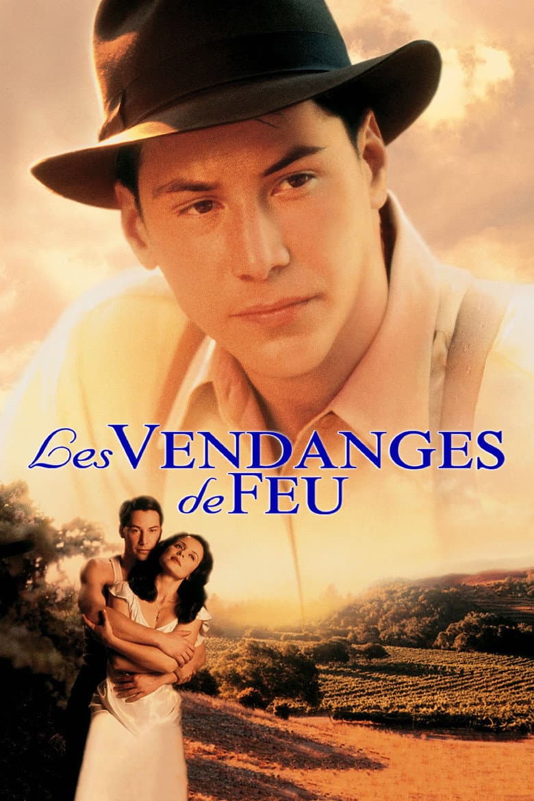 Affiche de Les vendanges de feu