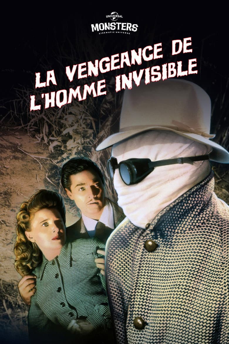 Affiche de La Vengeance de l'homme invisible