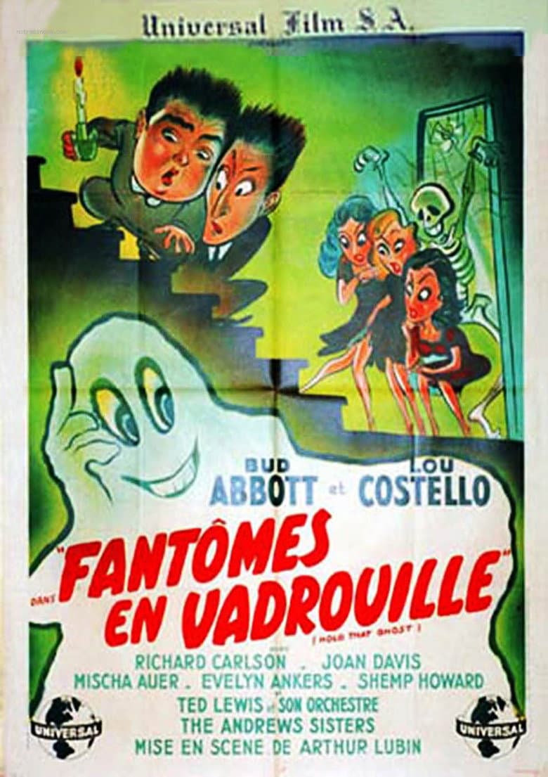 Affiche de Fantômes en vadrouille