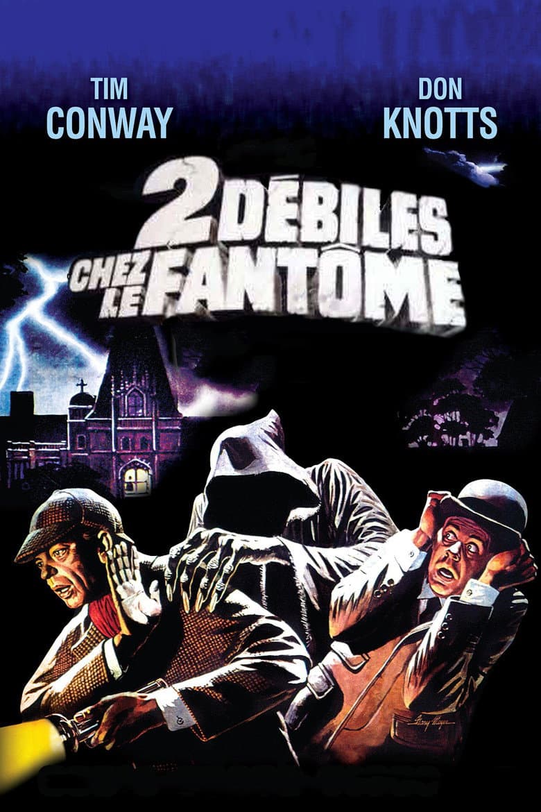 Affiche de Deux débiles chez le fantôme
