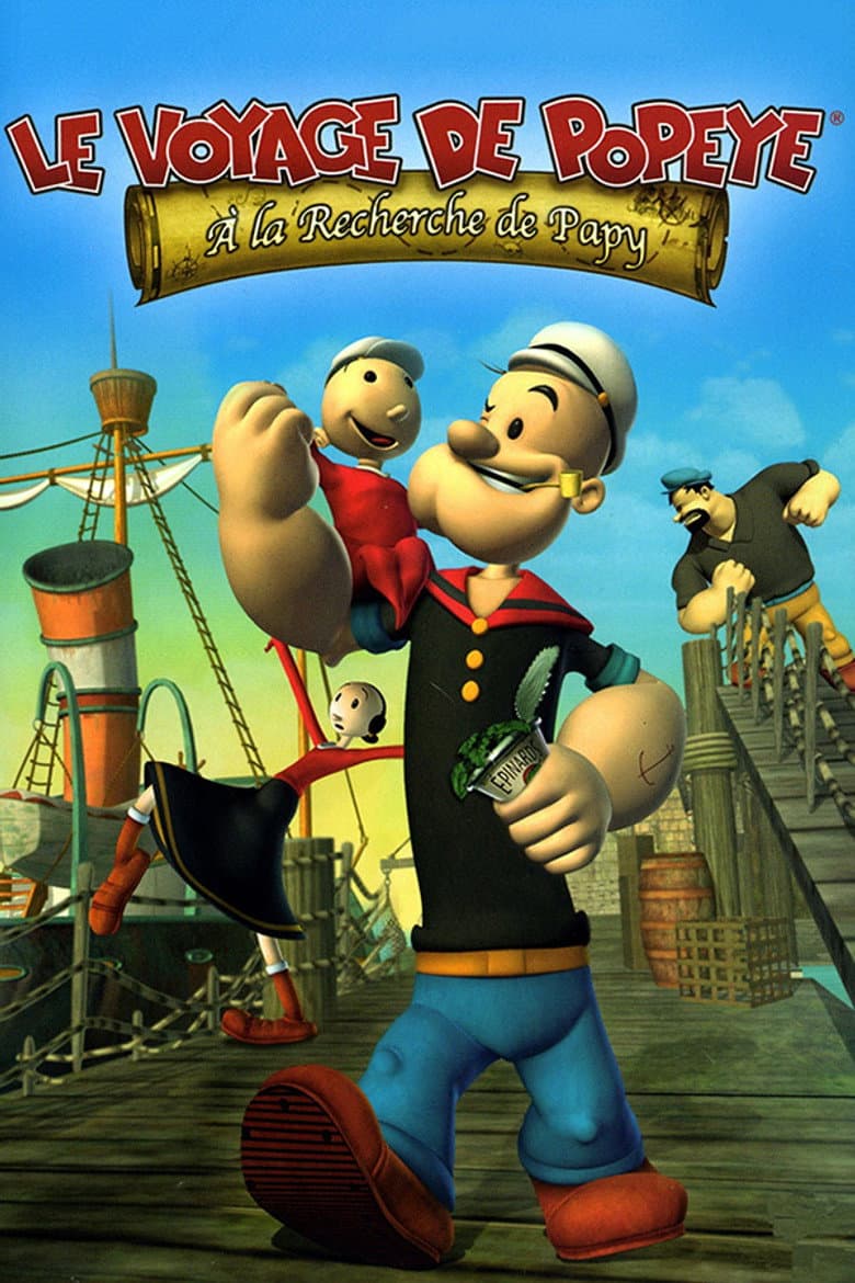Affiche de Le voyage de Popeye : A la recherche de Papy