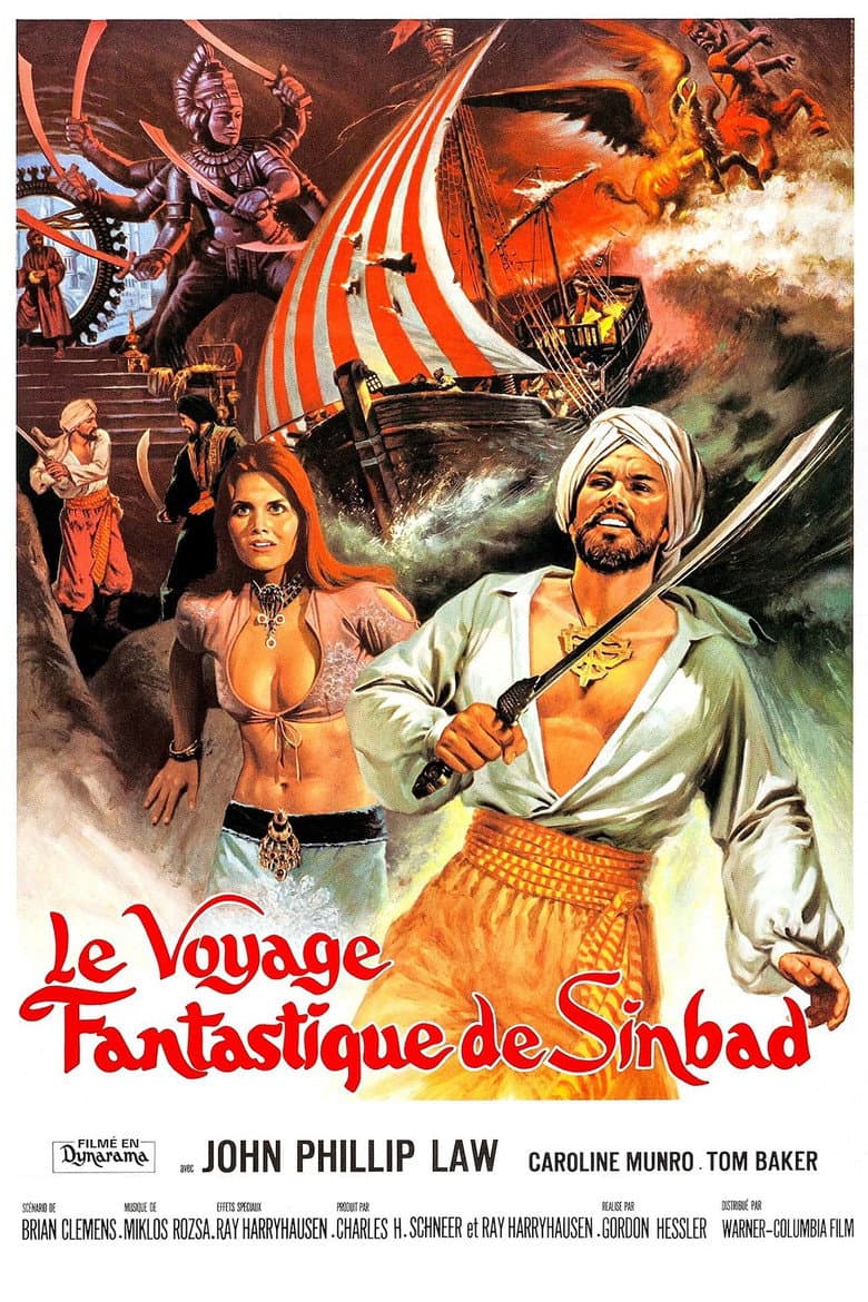 Affiche de Le Voyage fantastique de Sinbad