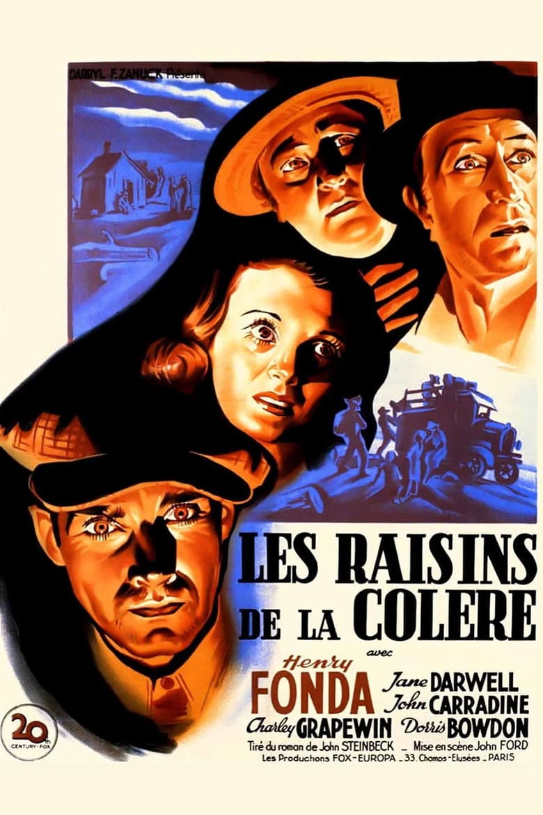 Affiche de Les Raisins de la colère