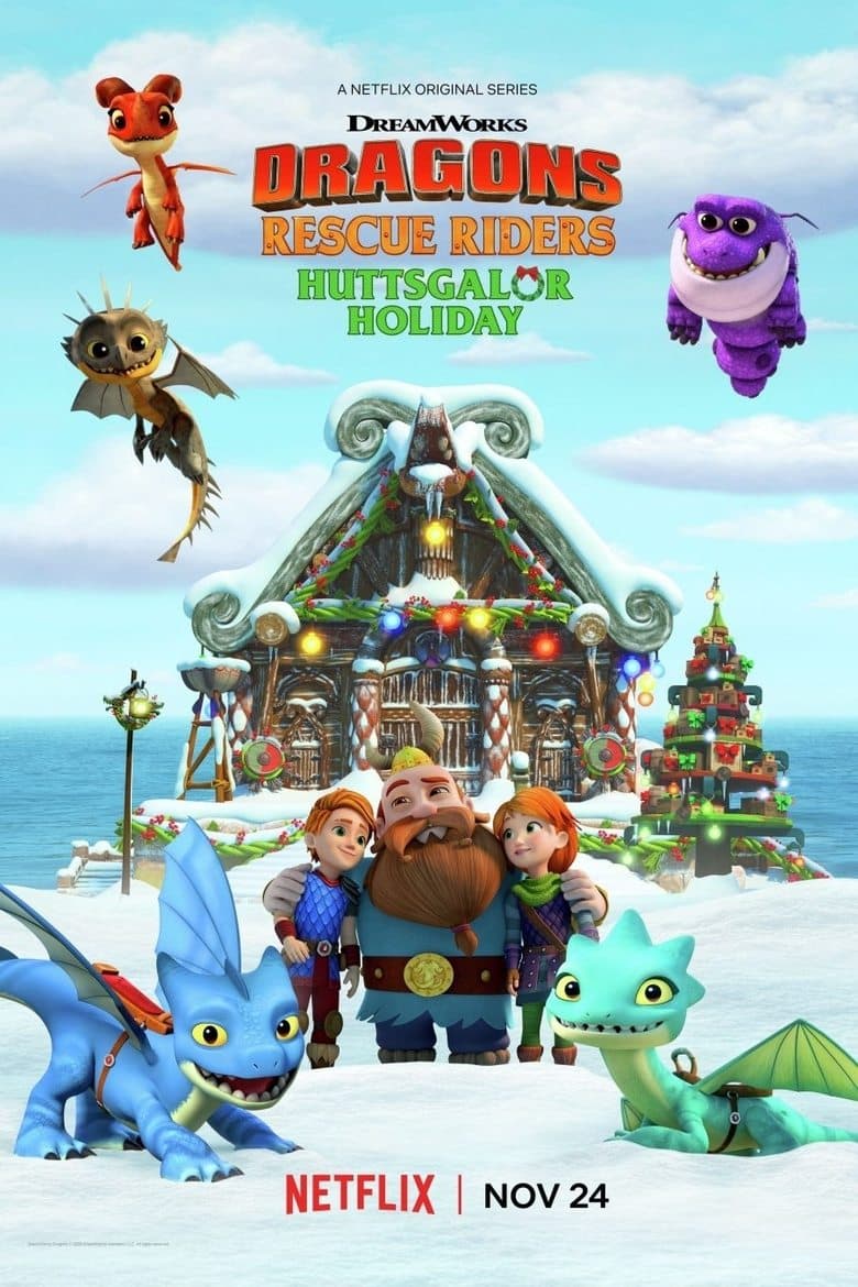Affiche de Dragons : Les gardiens du ciel : Les fêtes du Huttcôtier