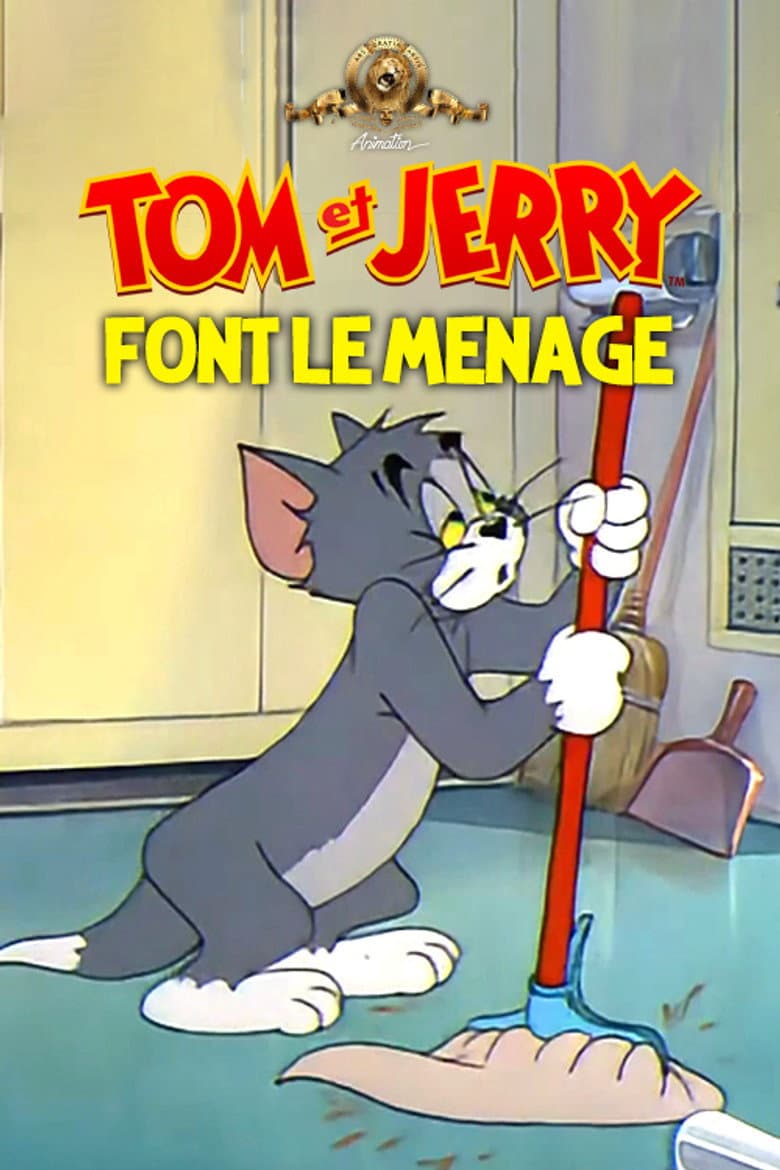 Affiche de Tom et Jerry font le ménage