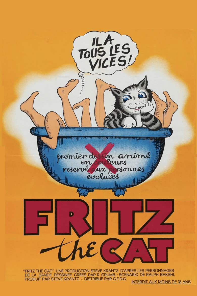 Affiche de Fritz le chat