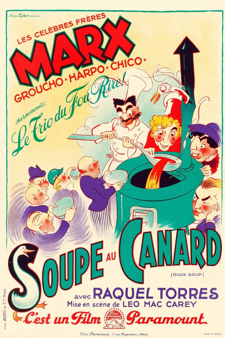 Affiche de La soupe au canard