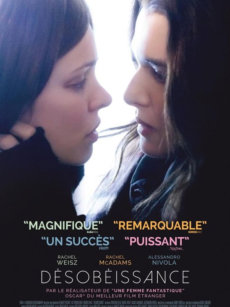 Affiche de Désobéissance