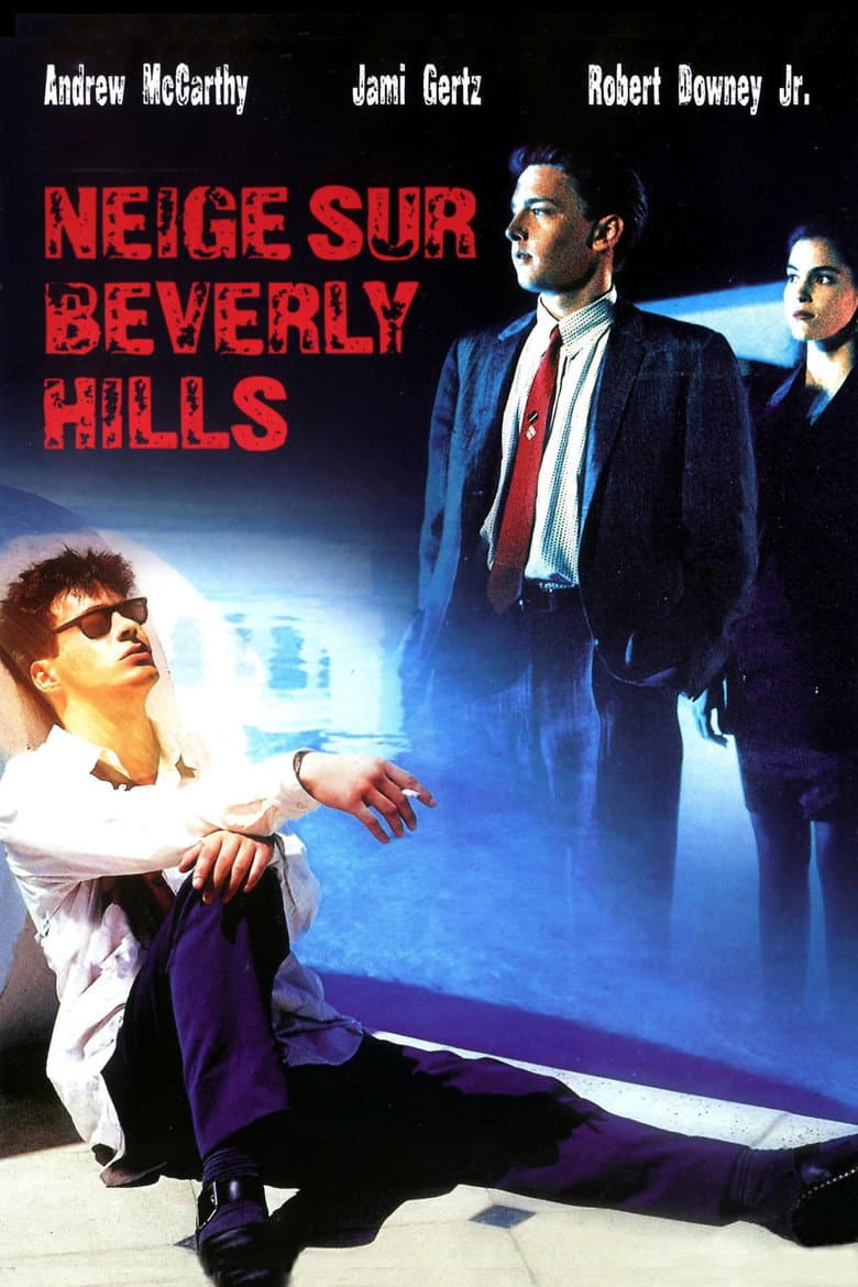 Affiche de Neige sur Beverly Hills
