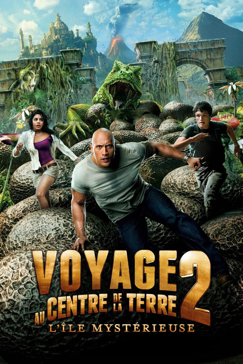 Affiche de Voyage au centre de la Terre 2 : L'Île mystérieuse