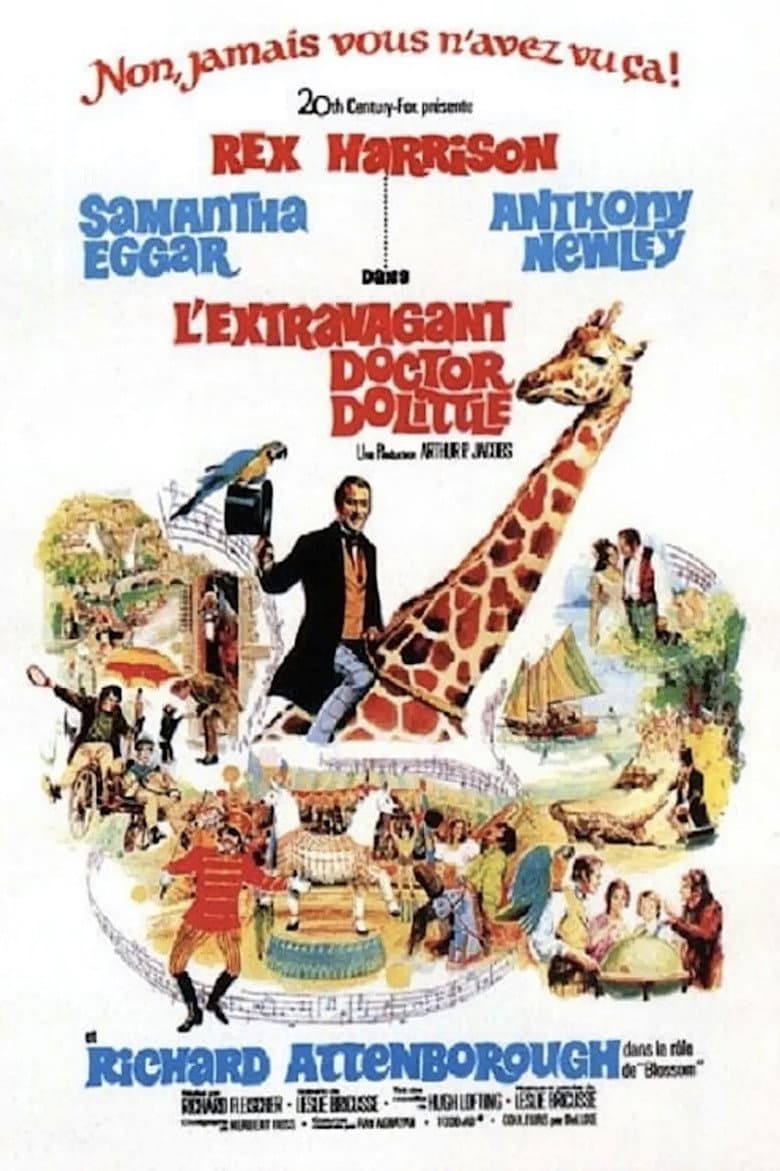 Affiche de L'Extravagant Docteur Dolittle