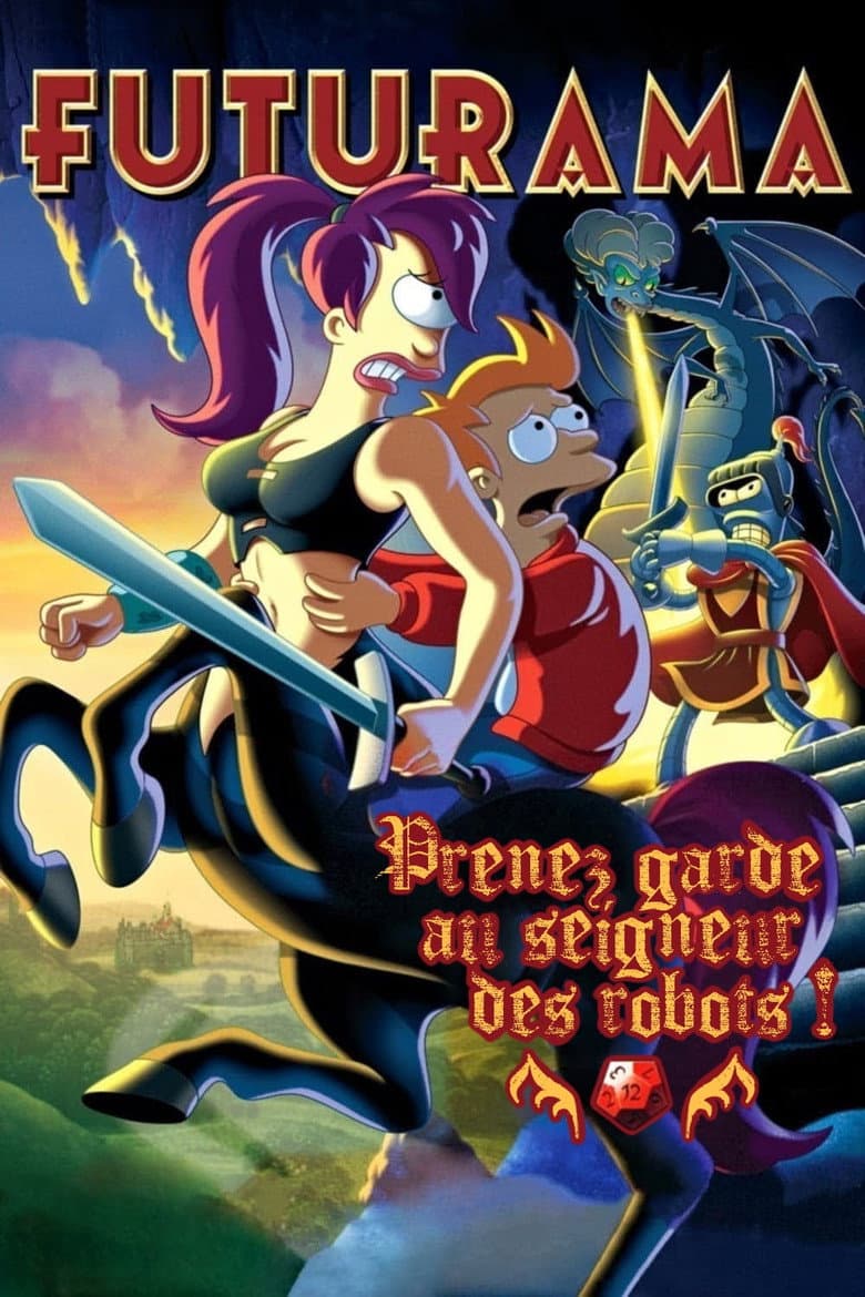 Affiche de Futurama - Prenez garde au seigneur des robots !