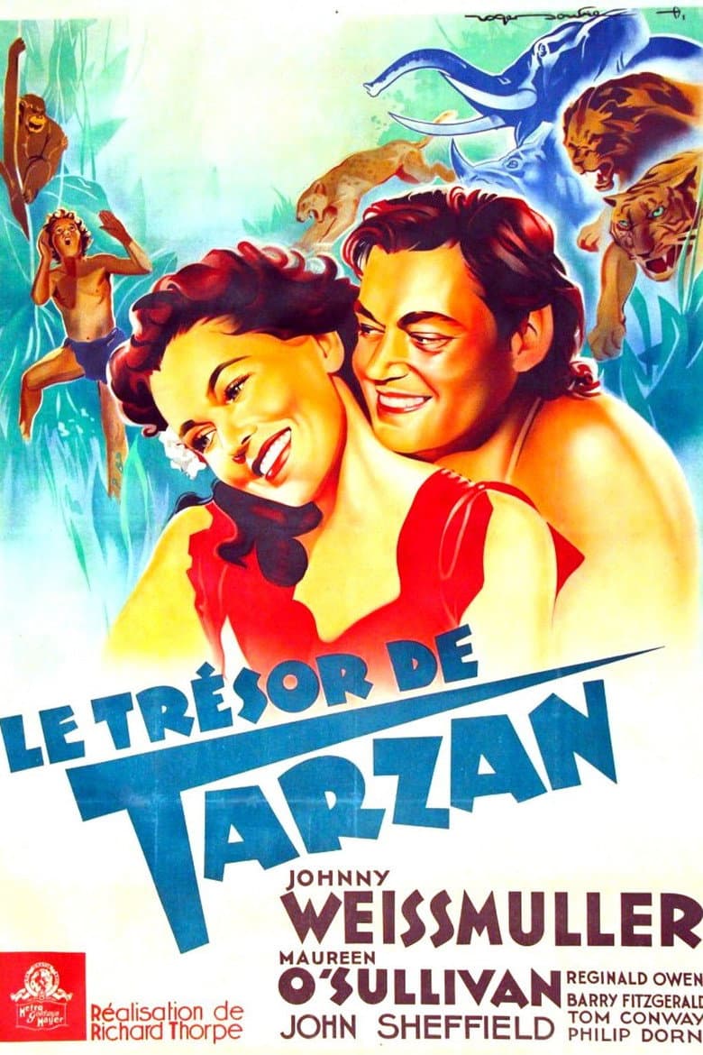Affiche de Le Trésor de Tarzan