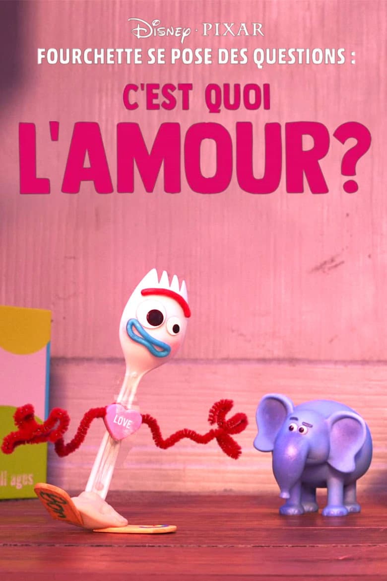 Affiche de Fourchette se pose des questions : c'est quoi l'amour ?