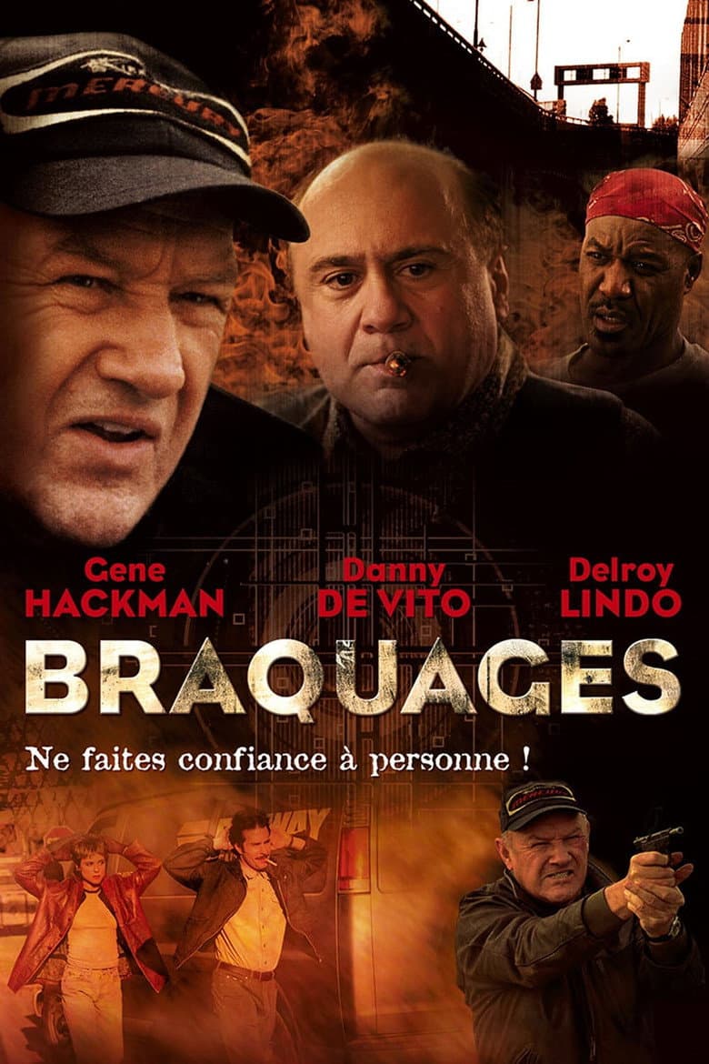 Affiche de Braquages