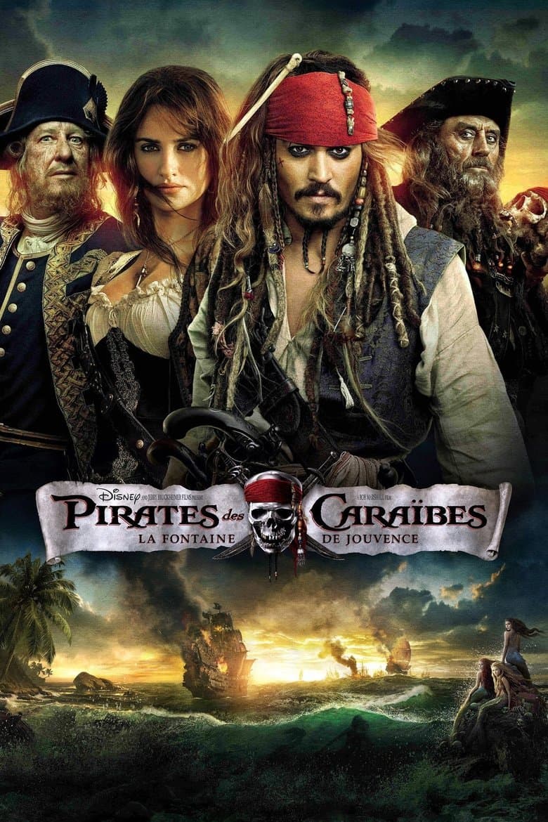 Affiche de Pirates des Caraïbes : La Fontaine de jouvence