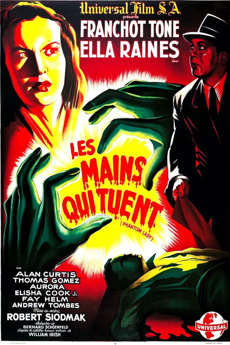 Affiche de Les mains qui tuent