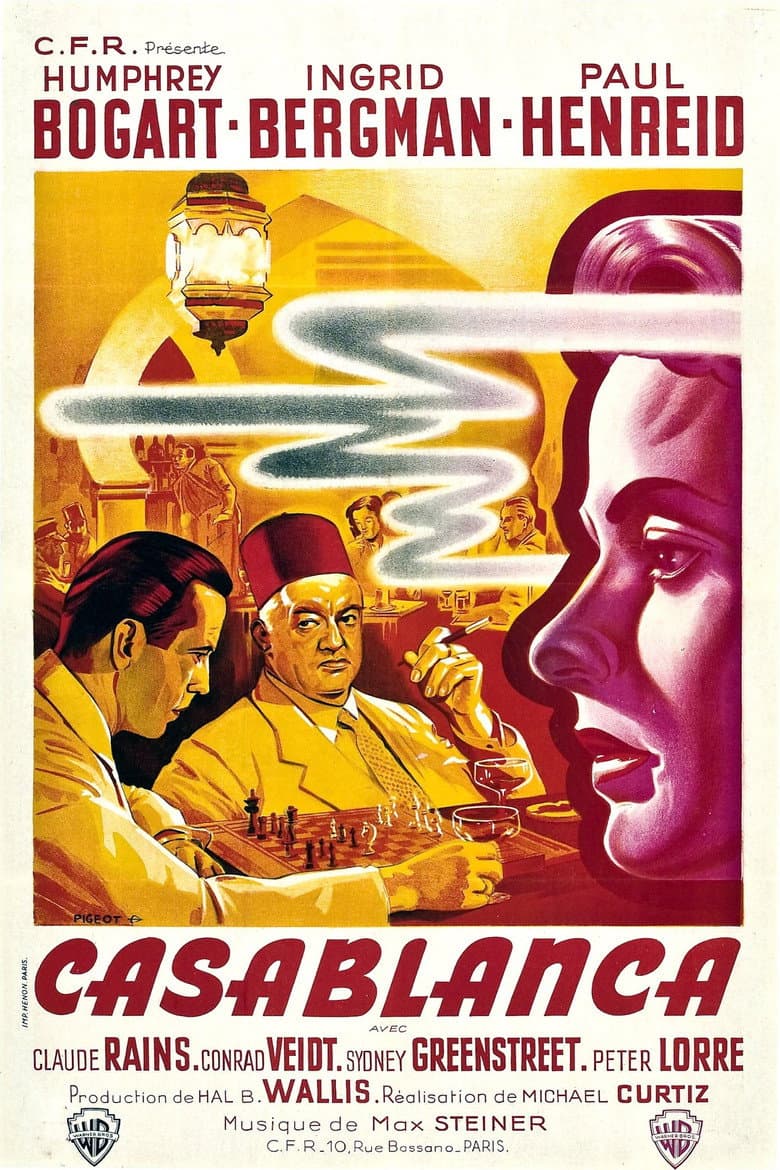 Affiche de Casablanca
