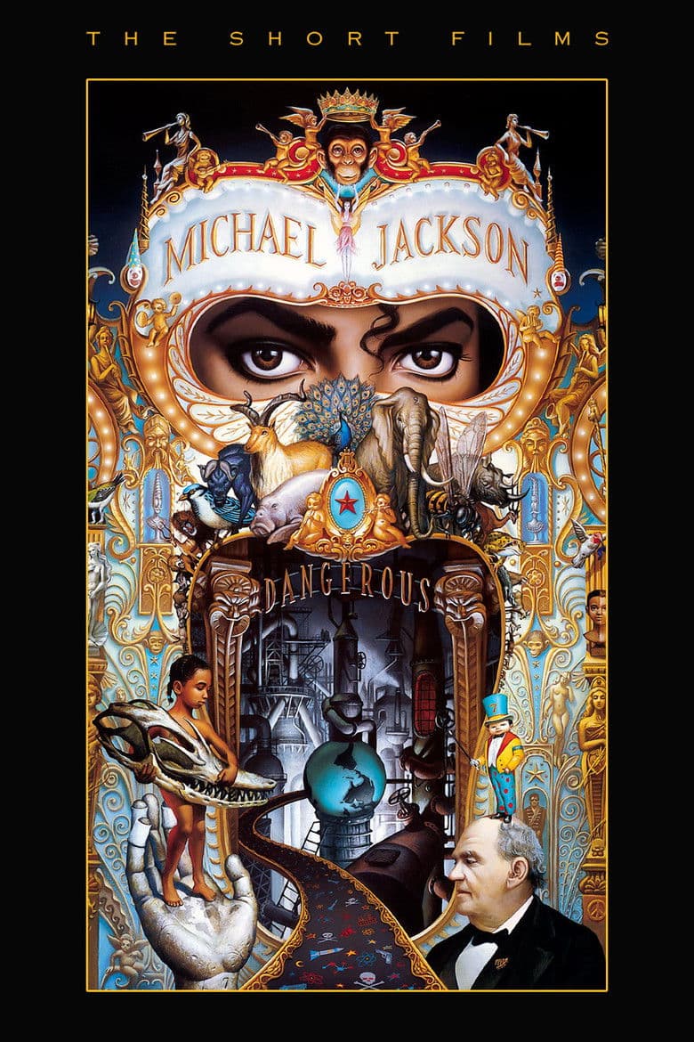 Affiche de Michael Jackson : Dangerous - The Short Films