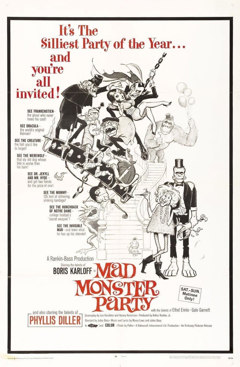 Affiche de Mad Monster Party?