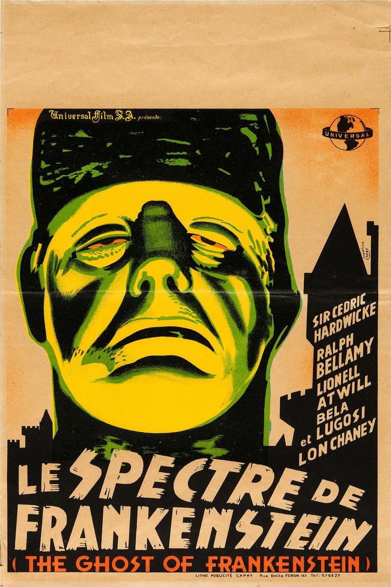 Affiche de Le Spectre de Frankenstein
