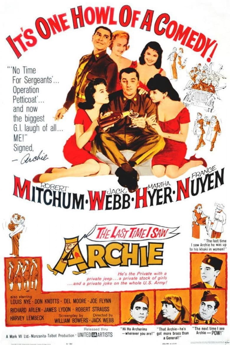 Affiche de La dernière fois que j'ai vu Archie
