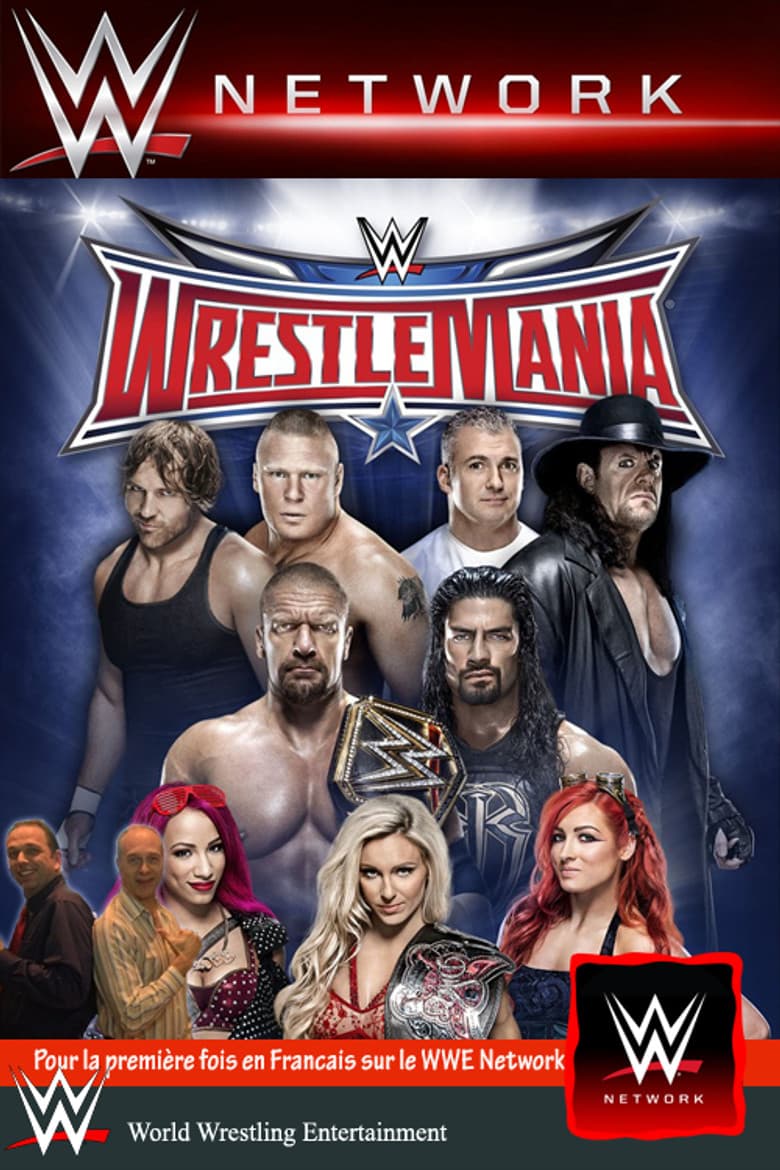 Affiche de WWE WrestleMania 32