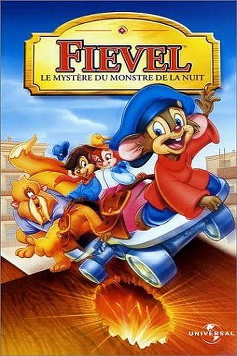Affiche de Fievel et le Mystère du monstre de la nuit