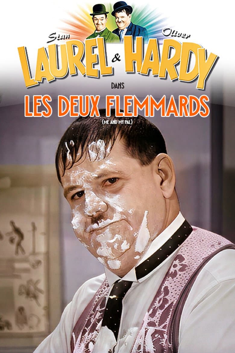 Affiche de Laurel et Hardy - Les deux flemmards