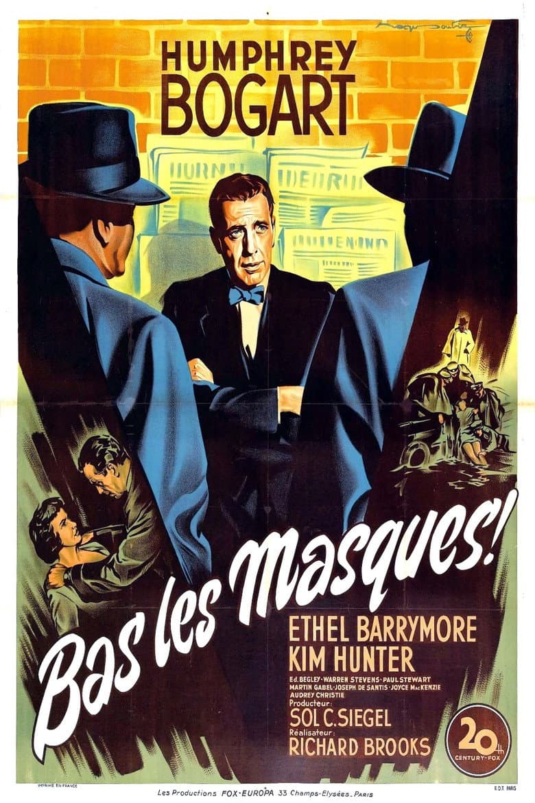 Affiche de Bas les masques