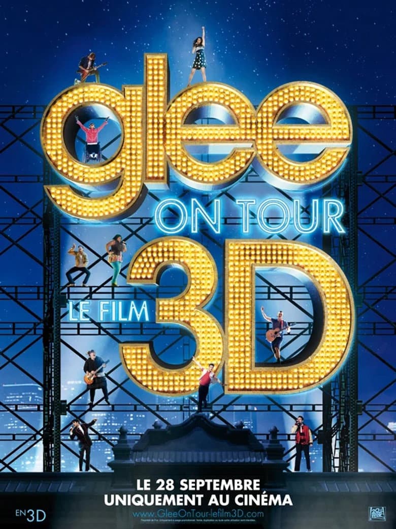 Affiche de Glee ! On Tour : Le Film 3D