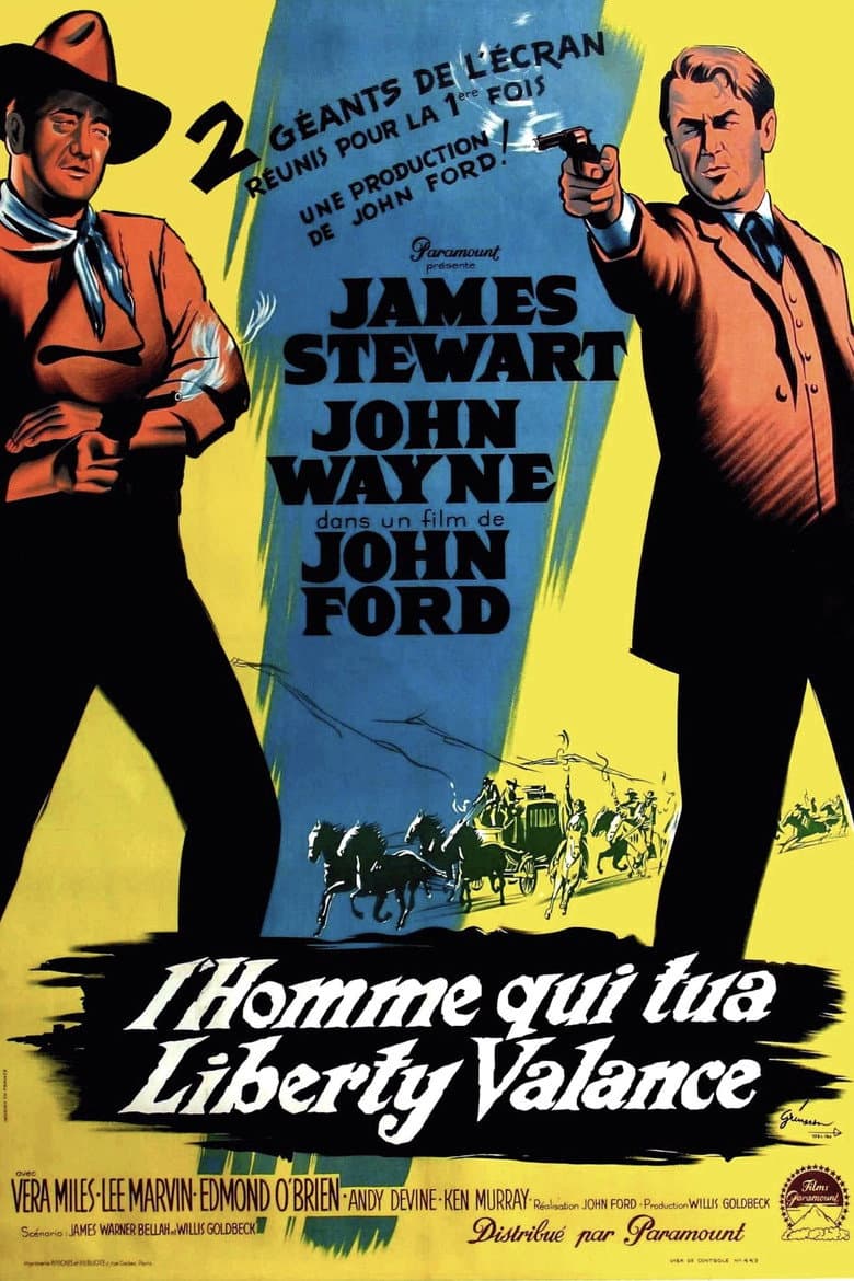 Affiche de L'Homme qui tua Liberty Valance
