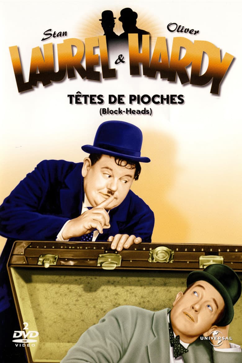Affiche de Laurel Et Hardy - Têtes de pioches