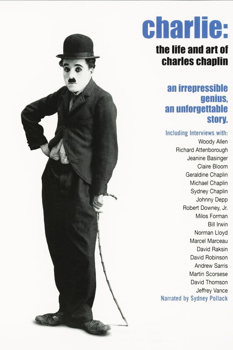 Affiche de Charlot, la vie et l'œuvre de Charles Chaplin