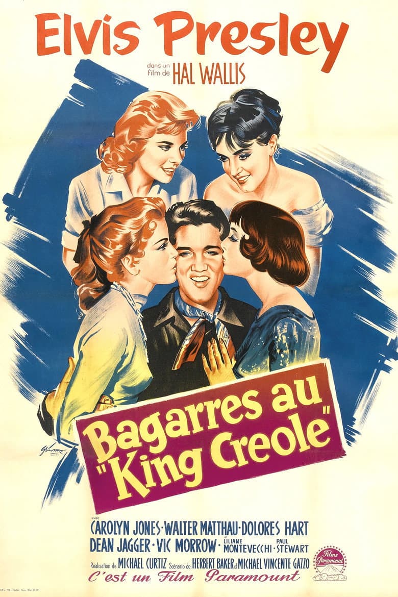 Affiche de Bagarres au King Creole