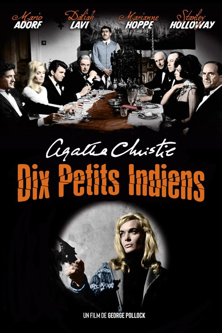 Affiche de Dix petits indiens