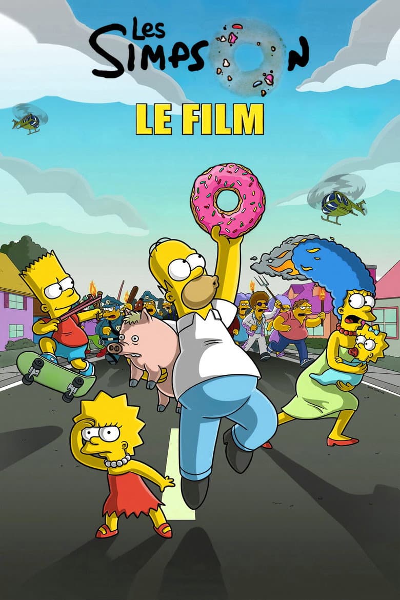 Affiche de Les Simpson, le film