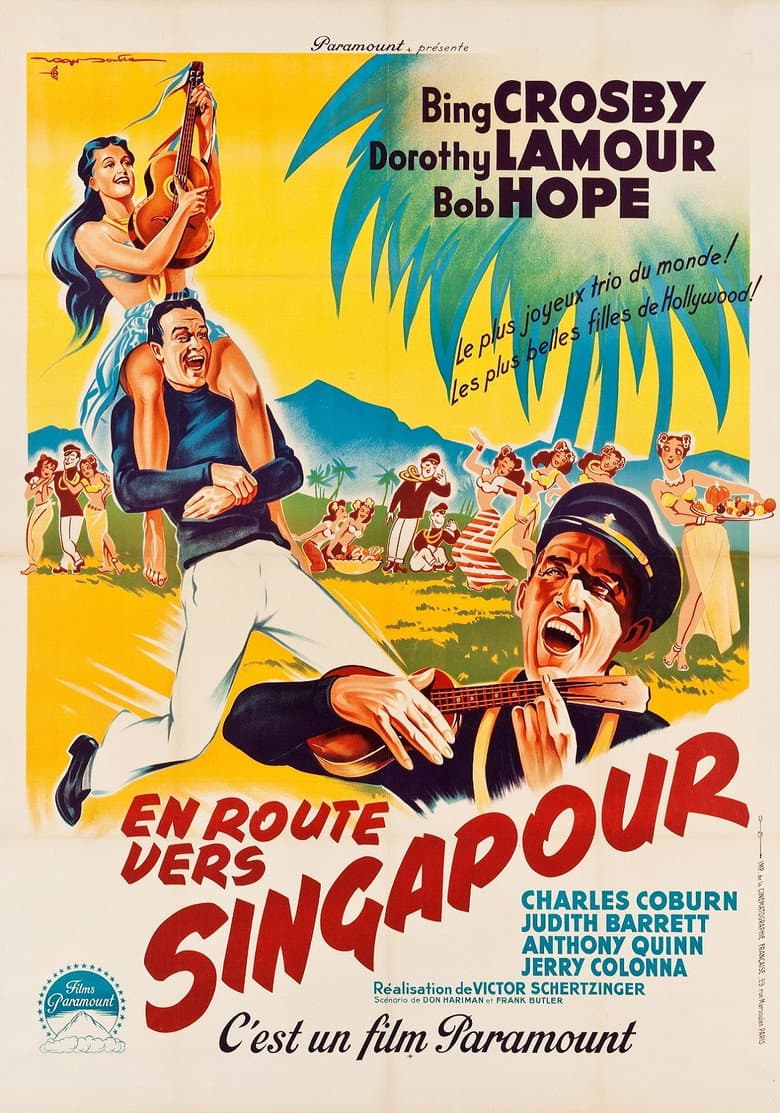 Affiche de En route pour Singapour