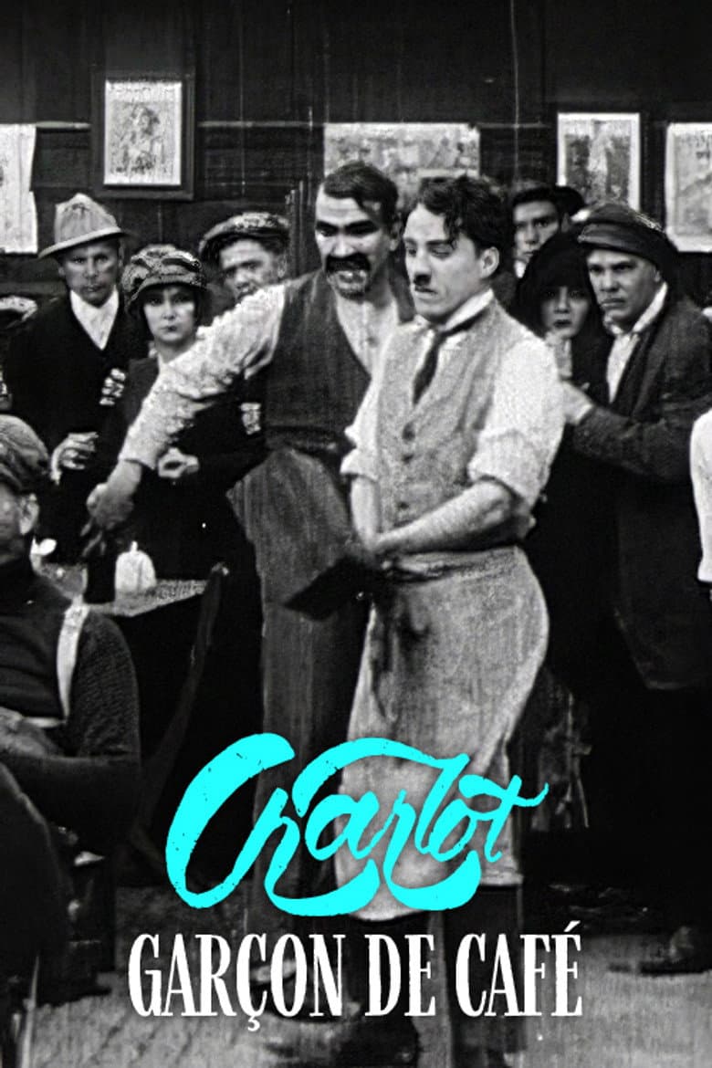 Affiche de Charlot garçon de café