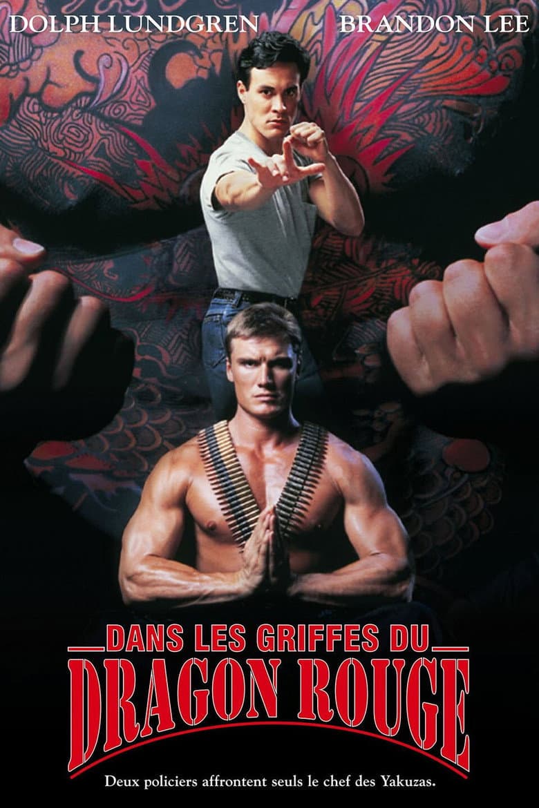 Affiche de Dans les griffes du dragon rouge