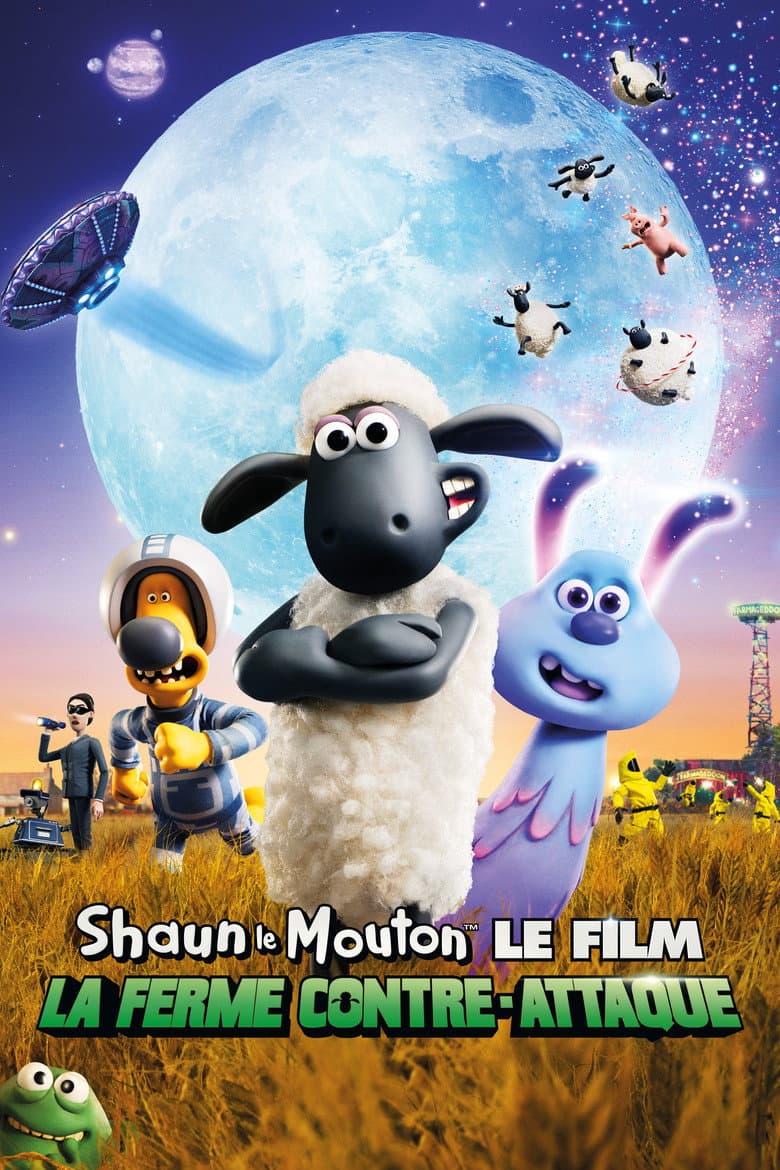 Affiche de Shaun le mouton, le film : La ferme contre-attaque