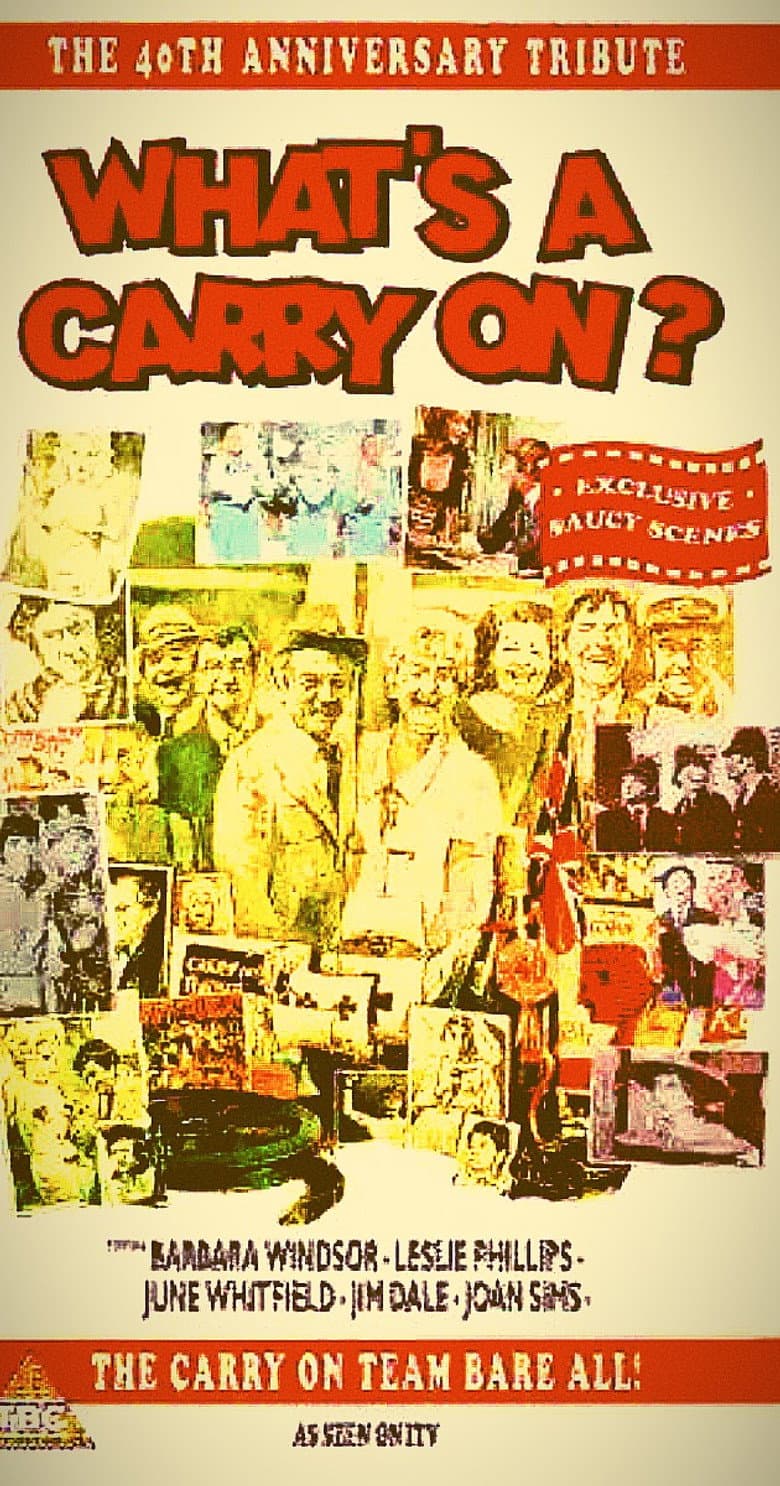 Affiche de What's a Carry On?