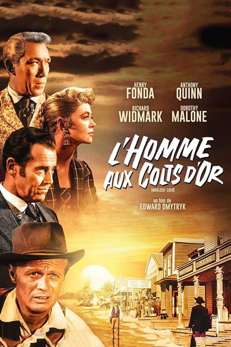 Affiche de L'homme aux colts d'or