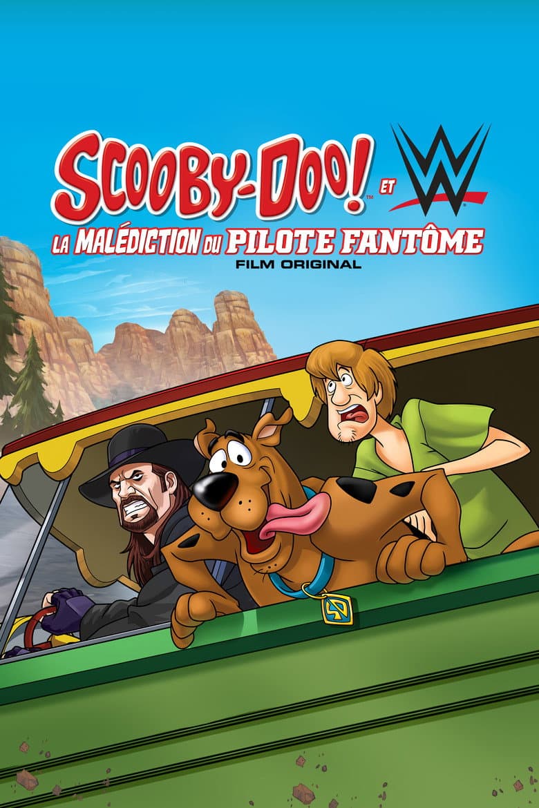 Affiche de Scooby-Doo ! & WWE - La malédiction du pilote fantôme